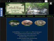 Tablet Screenshot of earthwalkways.com